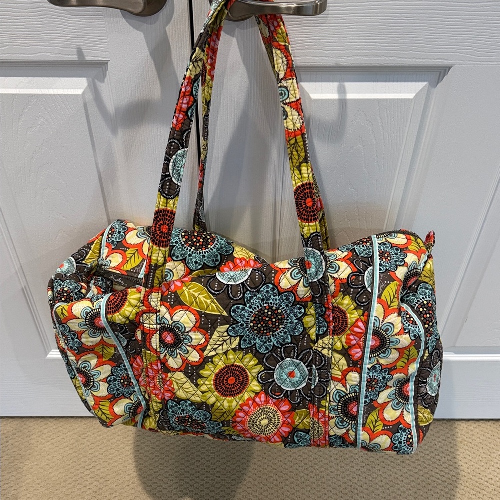 Vera Bradley Colorful Floral Travel Bag